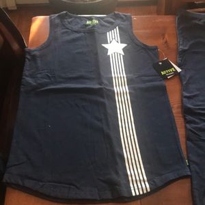 Kids active tank top and active pants set